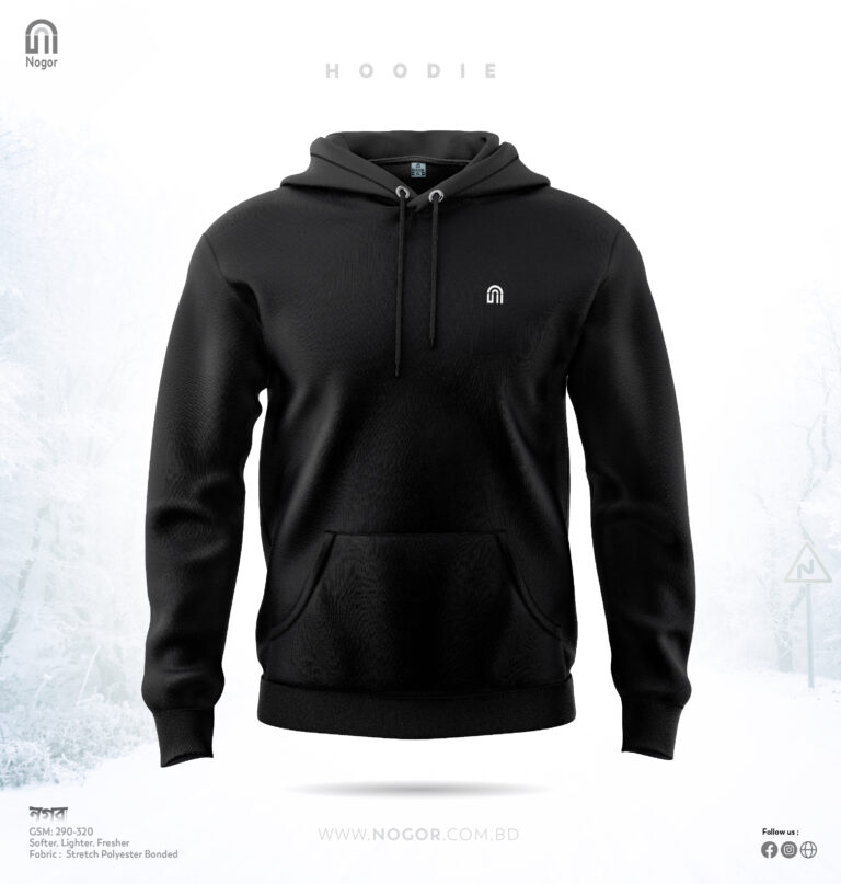 Classic Pullover Hoodie for Men by NOGOR