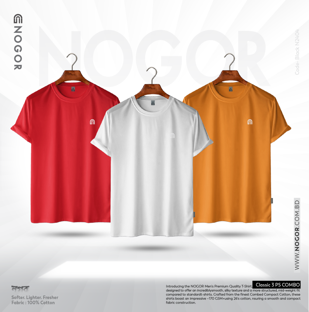 NOGOR Men’s Solidarity Classic T-shirt - COMBO