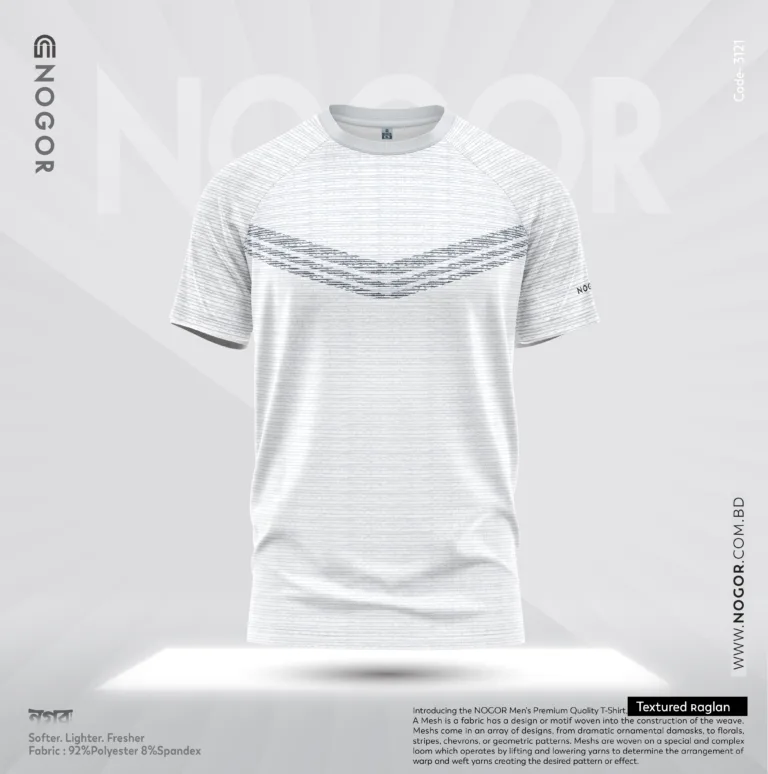 BreezeMesh Raglan Tshirt - white