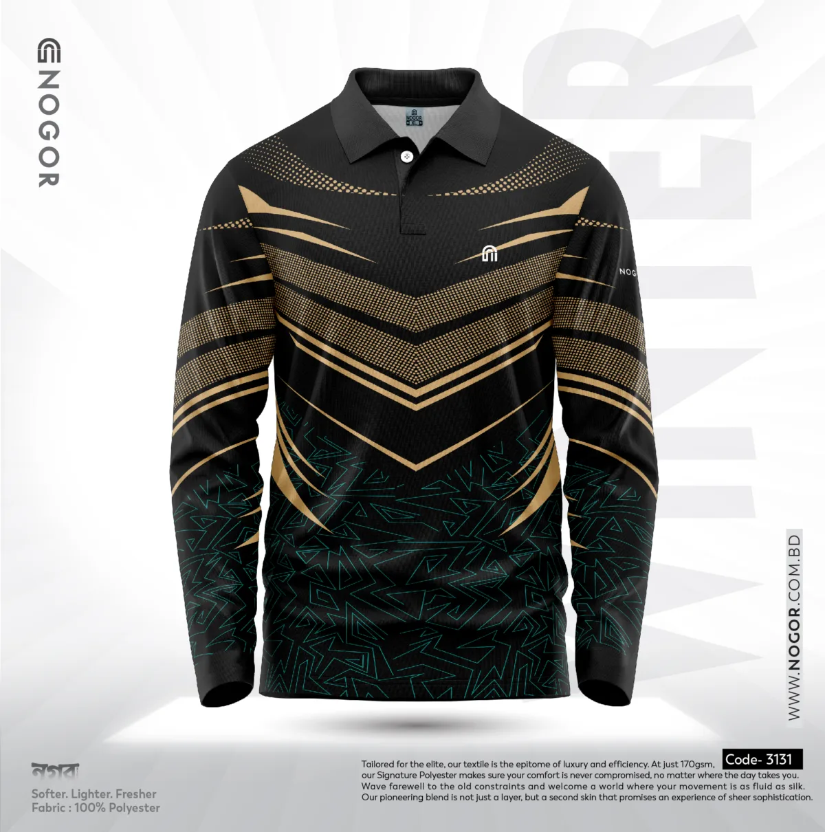 NOGOR Play Quality Full Sleeve Jersey