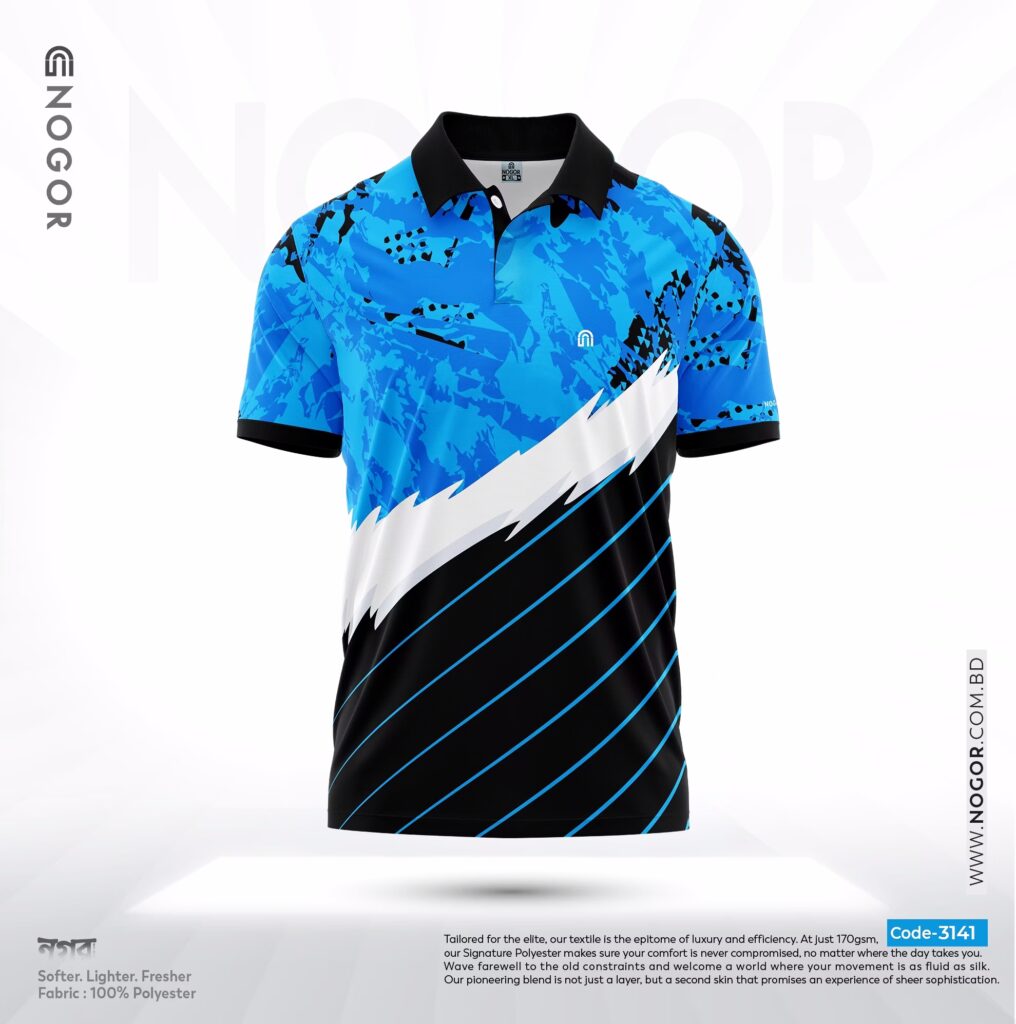 Blue Wave Polo Jersey NHC0303141