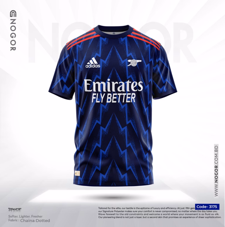 Arsenal FC Zigzag Concept Jersey – 202526 Season