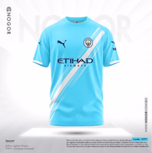 Manchester City Home Jersey 202425 – Sky Blue Authentic Football Kit