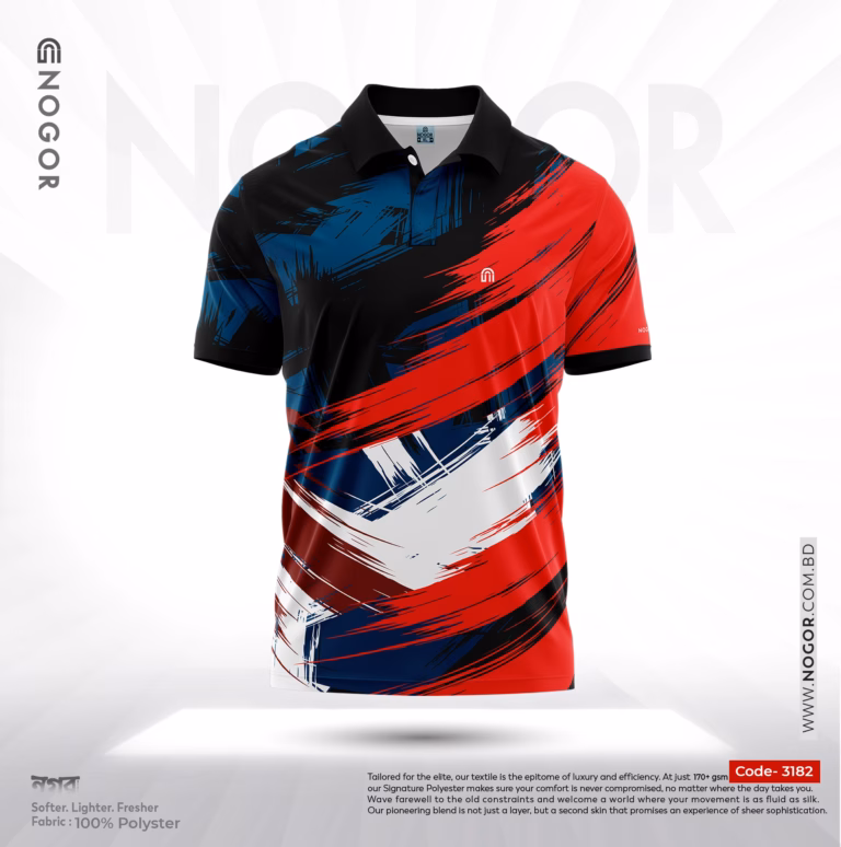 NOGOR’s Cozy Comfort Sleek Collared Jersey - NHC0303182