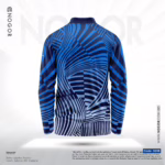 NOGOR Performance Full Sleeve Jersey – Blue Vortex – NFJ180G3208 2