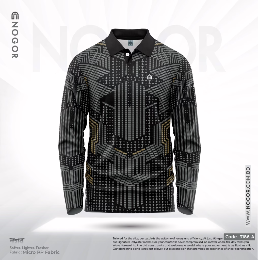 NOGOR Performance Full Sleeve Jersey – Dark Engine – NFJ180G3186A