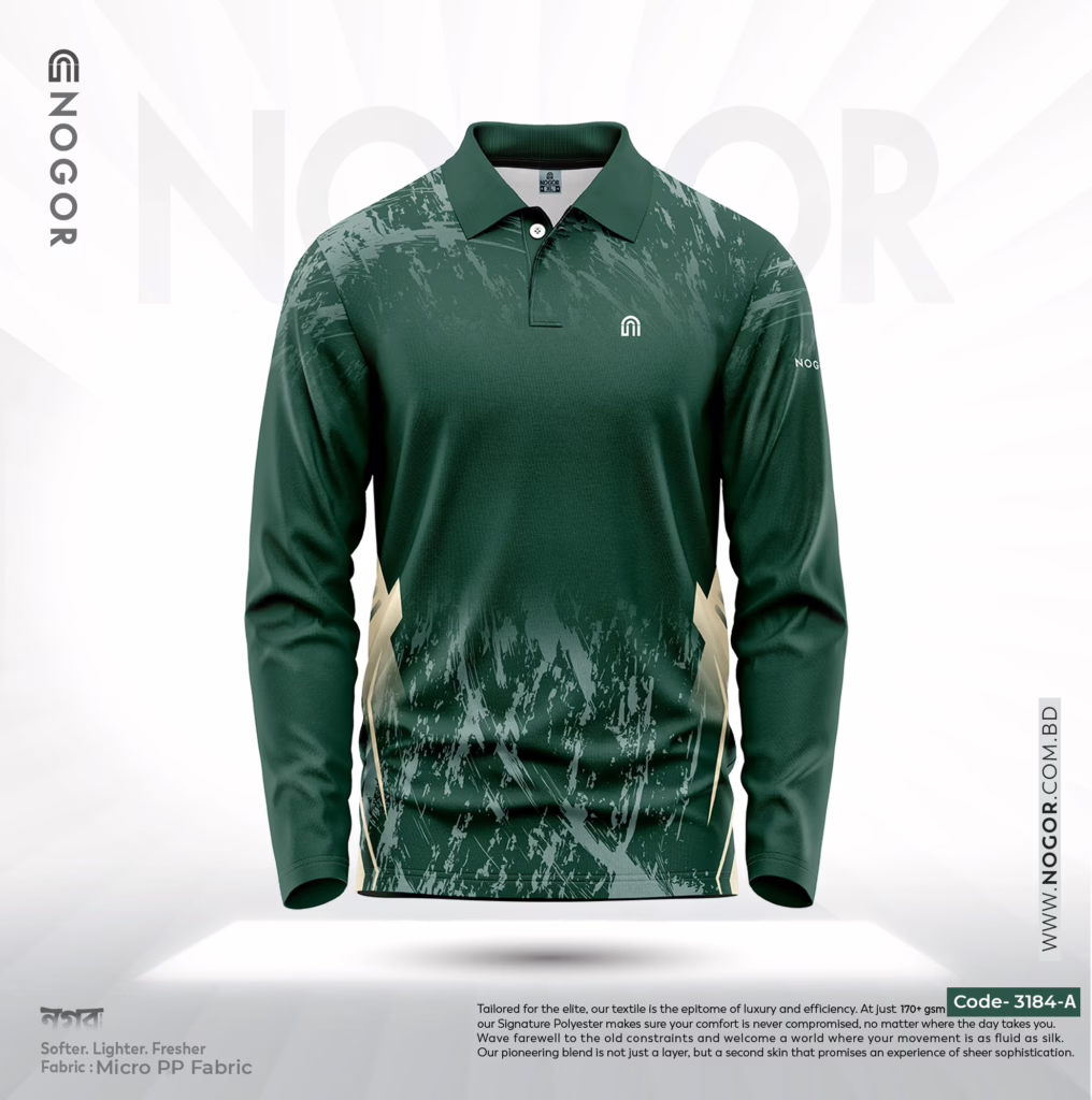 NOGOR Performance Full Sleeve Jersey – Earth Edge – NFJ180G3184A