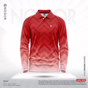 NOGOR Performance Full Sleeve Jersey – Heat Pulse – NFJ180G3205