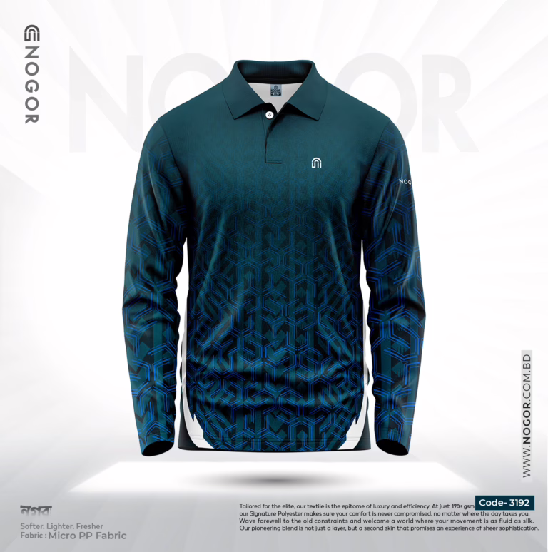 NOGOR Performance Full Sleeve Jersey – Hexa Pulse – NFJ180G3192
