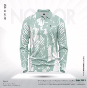 NOGOR Performance Full Sleeve Jersey – Mint Flow – NFJ180G3183A