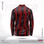 NOGOR Performance Full Sleeve Jersey – Red Volt – NFJ180G3191 2