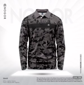 NOGOR Performance Full Sleeve Jersey – Urban Camo – NFJ180G3189