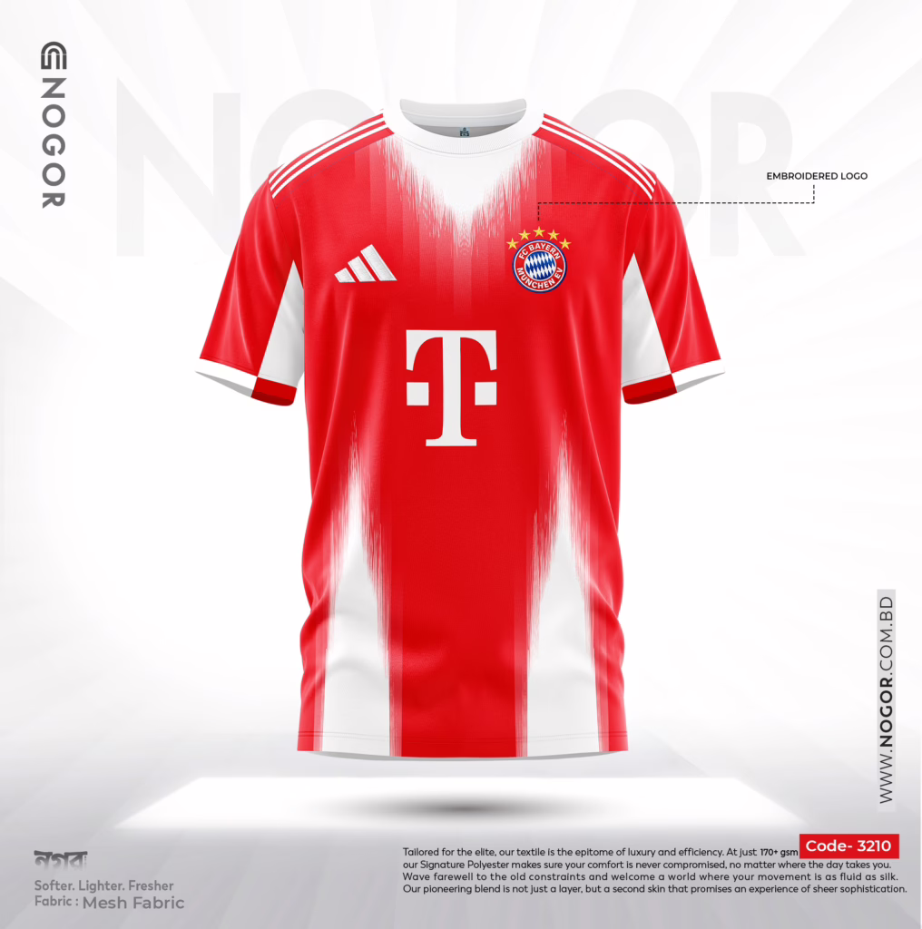 Adidas FC Bayern Munich 2025/26 Home Jersey