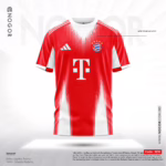 Adidas FC Bayern Munich 2025/26 Home Jersey