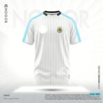 Argentina 2026 Terrace Icon Jersey – White Retro Style Football T Shirt NOGOR Bangladesh none