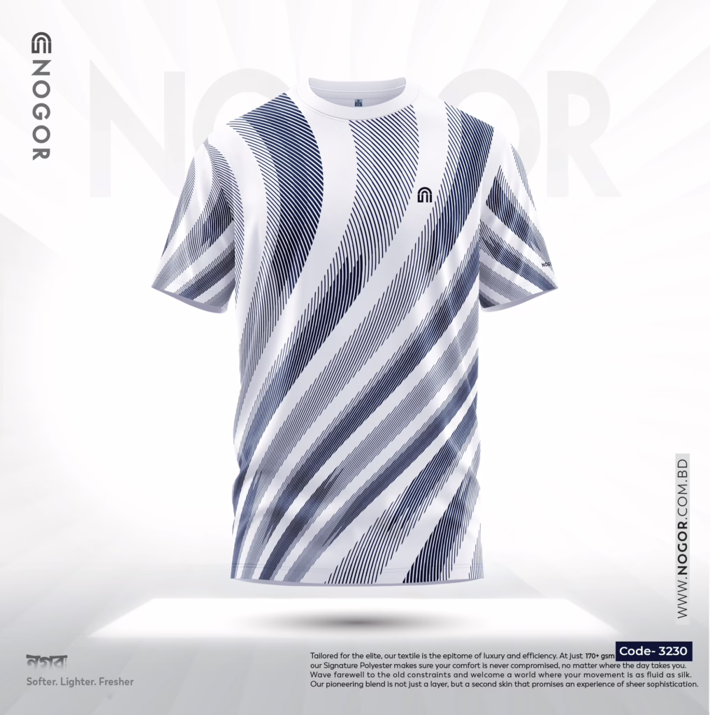 Men's Premium Sports Performance Active Wear T-shirt – Arctic Flow NS0303230