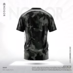 Men's Premium Sports Performance Active Wear T-shirt – Cyber Grid NS0303231 B