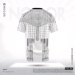 Men’s Premium Sports Performance Active Wear T shirt Pixel 3237 B