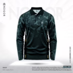 NOGOR Performance Full Sleeve Jersey – Dark Moss – NFJ180G3240 f