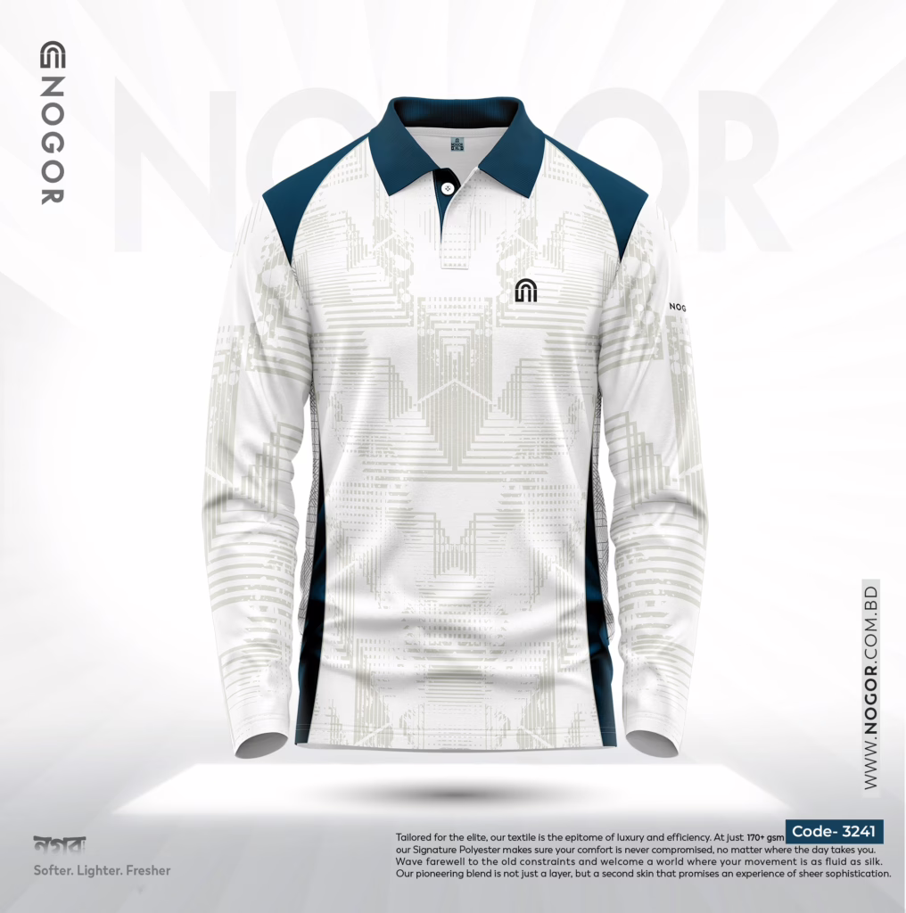NOGOR Performance Full Sleeve Jersey – Zenith Frost – NFJ180G3241 F