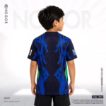 Brazil 2026 Away Kids Jersey Price in Bangladesh – Premium Mesh Fabric, 180 GSM, Full Sublimation Print NOGOR 3247 B