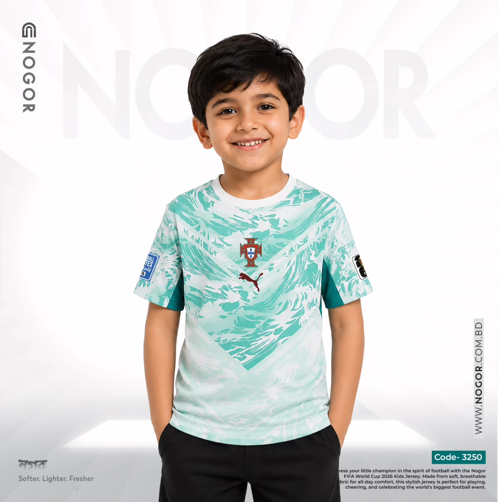 Portugal 2026 Away Kids Jersey 3250 F