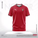 Portugal 2026 Home Jersey Price in Bangladesh – Premium Mesh Fabric, 180 GSM, Full Sublimation Print NOGOR 3149 F