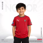 Portugal 2026 Home Kids Jersey Price in Bangladesh – Premium Mesh Fabric, 180 GSM, Full Sublimation Print NOGOR 3249 F