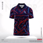 Men’s Premium Sports Performance Active Wear T-Shirt – Night Spark 3275 F