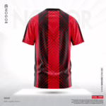 Men’s Premium Sports Performance Active Wear T Shirt – Red Axis 3280 B