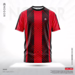 Men’s Premium Sports Performance Active Wear T-Shirt – Red Axis 3280 F