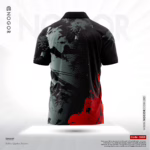 Men’s Premium Sports Performance Active Wear T Shirt – Turbo Strike 3269 B