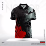 Men’s Premium Sports Performance Active Wear T Shirt – Turbo Strike 3269 F