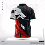 Men’s Premium Sports Performance Active Wear T shirt – Obsidian 3268 B