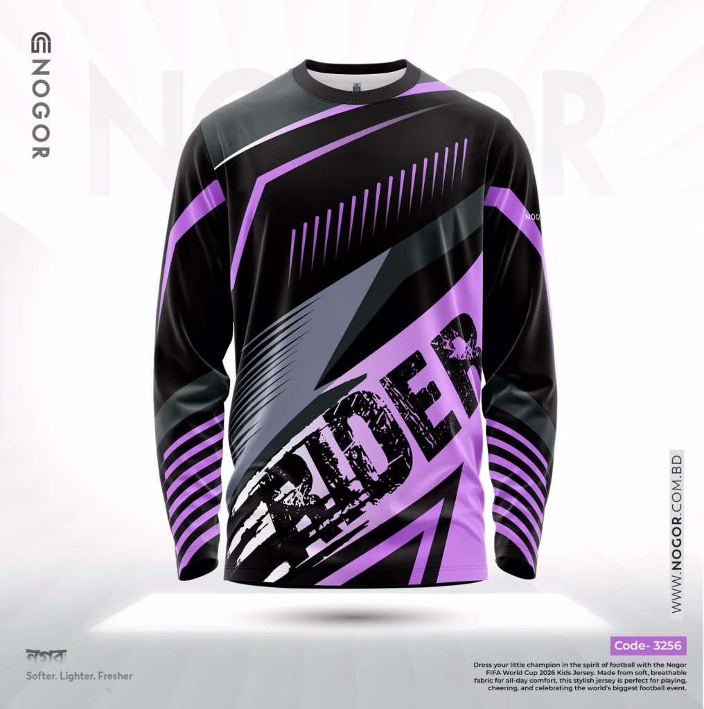 NOGOR Performance Full Sleeve Jersey – Midnight Rider – NFJ180G3256 F