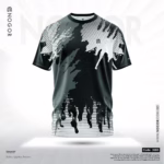 Men’s Premium Sports Performance Active Wear T-shirt – Urban Ink 3283 F